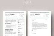 Modern Resume & CoverLetter Template, a Resume Template by careerboutique (Thumbnail 3 of 6)