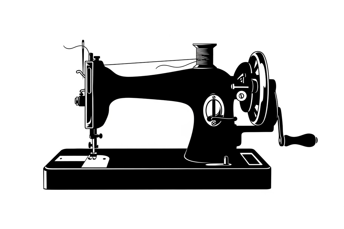 Vintage Sewing Machine Bundle, an Illustration by yasushie (Photo 19 of 31)