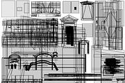 Parisian corner building, an Architecture 3D Model by happy brush (Thumbnail 11 of 11)