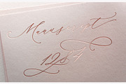 Manuscript 1284 // Calligraphy Font, a Script Font by PeachCreme (Thumbnail 13 of 13)