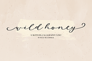 Wild Honey - Script with Swashes, a Handwritten Font by Beck McCormick (Thumbnail 1 of 10)