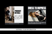 Fashion Instagram Templates, a Social Media Template by KeronnArt (Thumbnail 9 of 10)