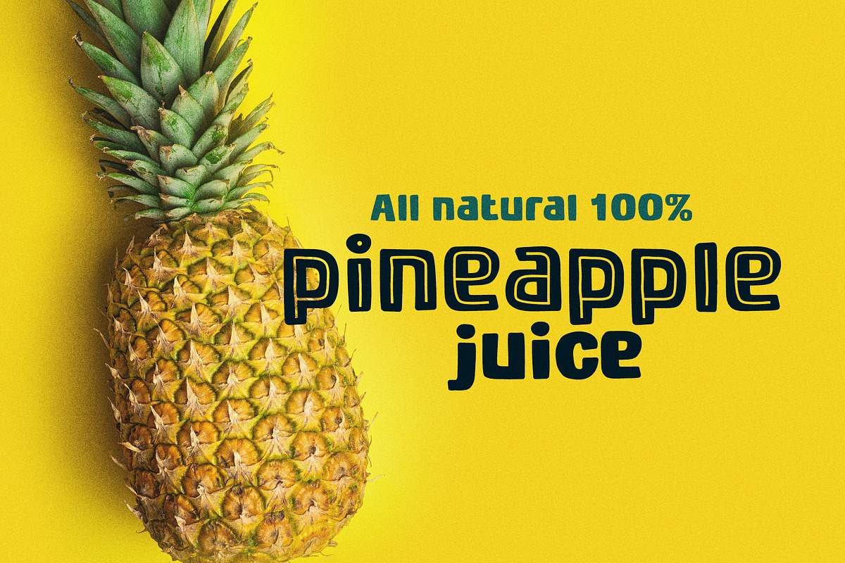 Kuloko Tropical Inline Sans Serif, a Sans Serif Font by Parker Creative (Photo 3 of 5)