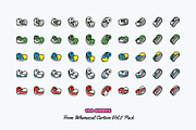 200 Cartoon Shoes, an Illustration by The Isian (Thumbnail 4 of 5)