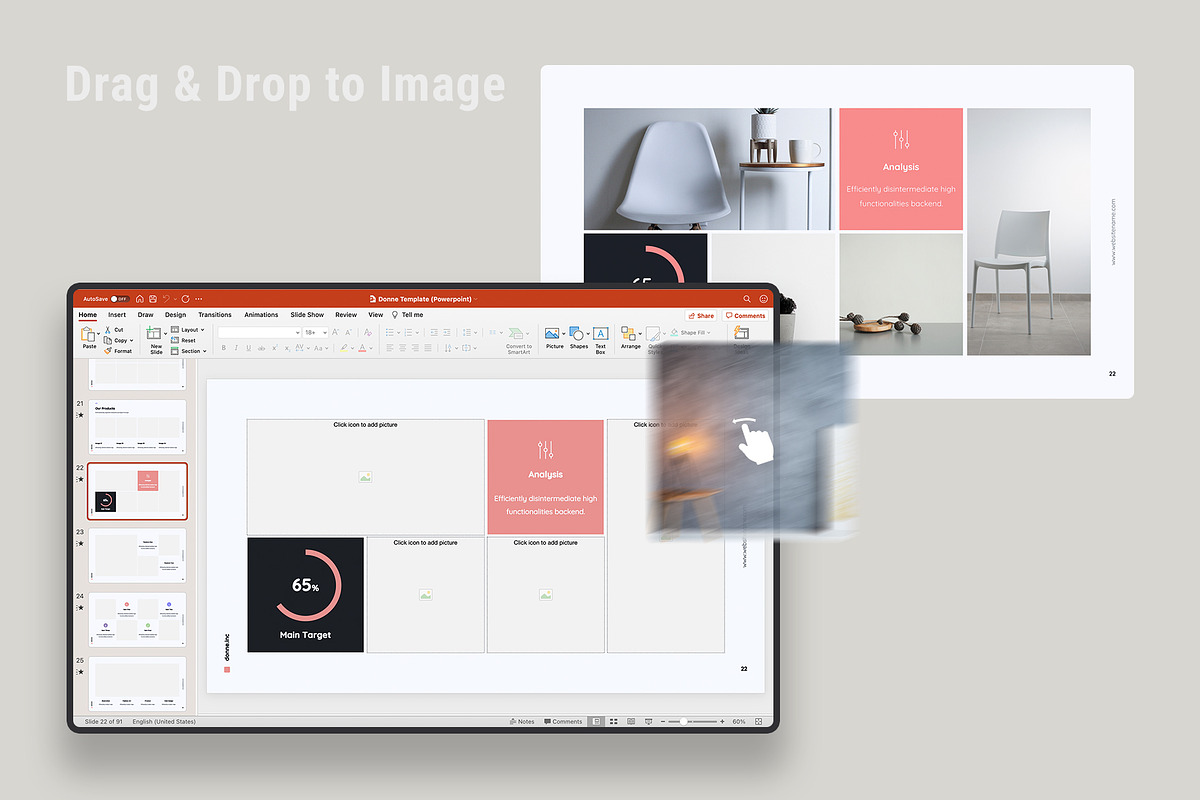 Donne - Creative Template, a Presentation Template by UDEA Store (Photo 7 of 14)