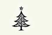 Christmas Tree Vector Art, an Illustration by jahid234 (Thumbnail 3 of 9)