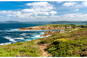 The Atlantic Seaside at A Coruna, a Nature Photo by Leonid Andronov