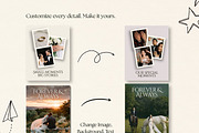 Luxury Wedding Instagram Templates, a Social Media Template by Arslan (Thumbnail 9 of 10)