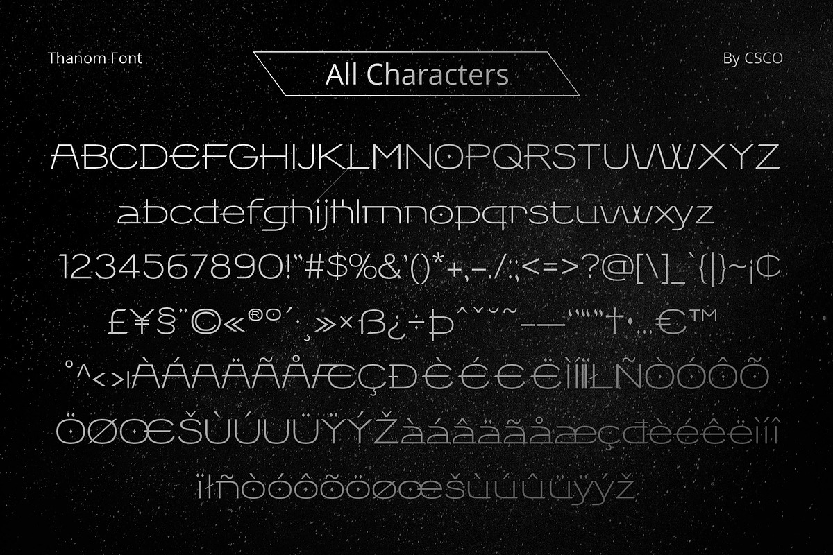 Thanom – Display Typeface, a Sans Serif Font by Craft Supply Co. (Photo 8 of 8)
