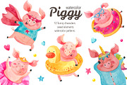Piggy, an Animal Illustration by tony_funart (Thumbnail 1 of 10)