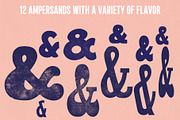 12 Distressed Vector Ampersands, a Texture Illustration by Quiver Supply Co. (Thumbnail 4 of 4)