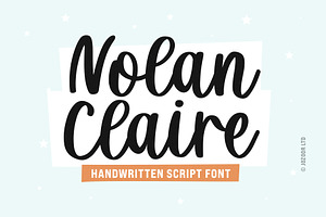 Nolan Claire - Modern Script Font