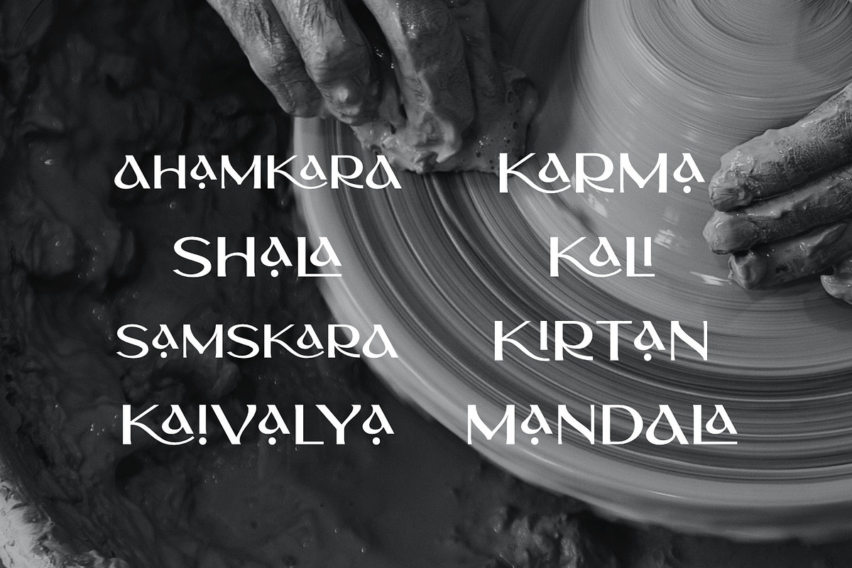 KAIVALYA - Culture Type, a Sans Serif Font by ikiiko (Photo 4 of 7)