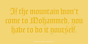 Fleischmann Gotisch, a Blackletter Font by preussTYPE (Thumbnail 10 of 11)