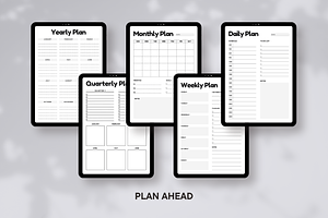 Goal Setting Productivity Planner