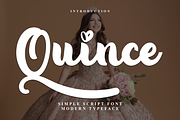 Quince, a Handwritten Font by FreshTypeINK (Thumbnail 1 of 8)