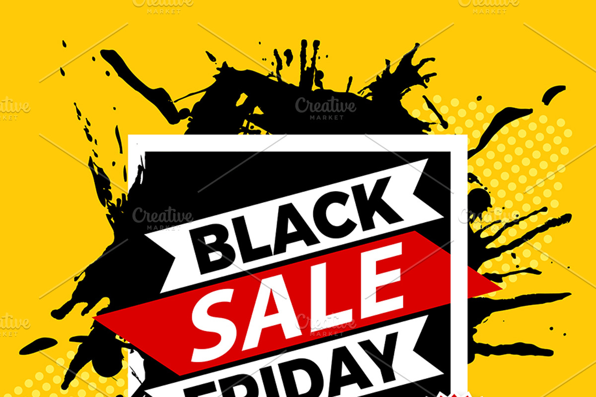 Black Friday Sale Labels, an Object Illustration by TAlex (Photo 5 of 6)