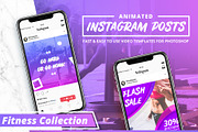 ANIMATED - Modern Instagram Posts, a Social Media Template by Brandspark (Thumbnail 1 of 8)