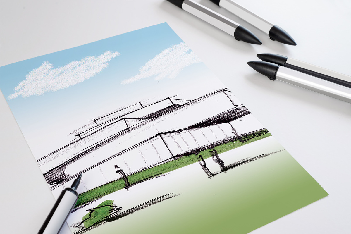 Artist and creative mockup set, a Pens & Pencil Mockup by INTERARTIVITY (Photo 6 of 25)