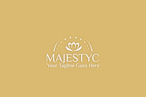 Majesty Letter M Logo Template