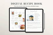 Digital Recipe Book for GoodNotes, a Templates & Theme by OrganizationOasisRo (Thumbnail 2 of 10)