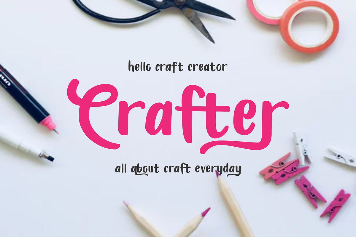 Candylove Playfull brushwritten font preview 2
