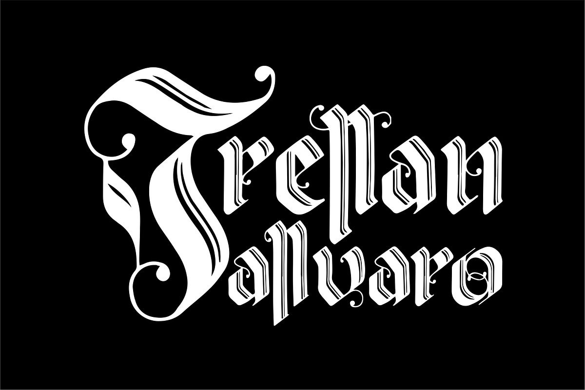 Valldemar - Blackletter preview 3