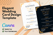 Elegant Wedding Card Design Template, an Invitation Template by MAS Studio (Thumbnail 1 of 5)