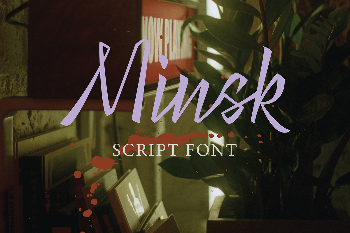 Minsk Script Font, a Script Font by Vera Holera (Photo 1 of 8)