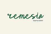 Egatta Script Font, a Script Font by Artiveko (Thumbnail 8 of 10)