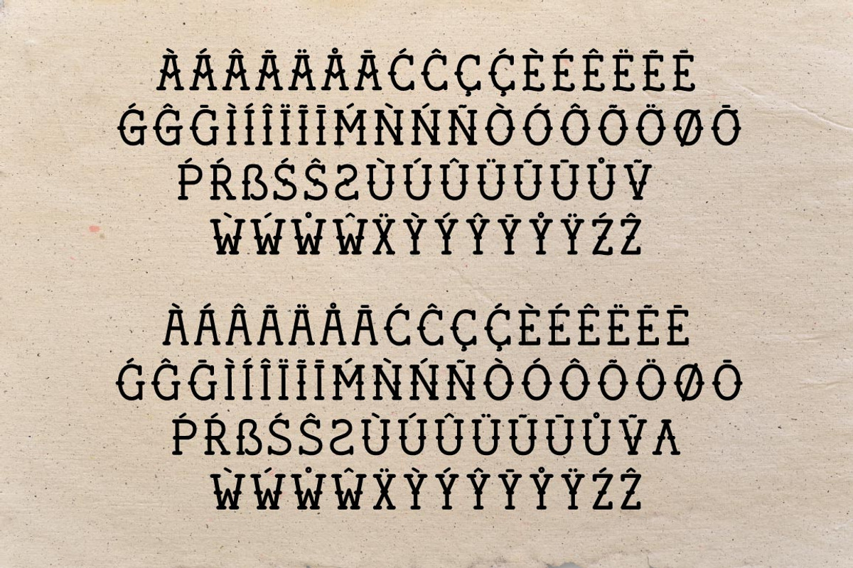 Bad Sailor Typeface preview 4