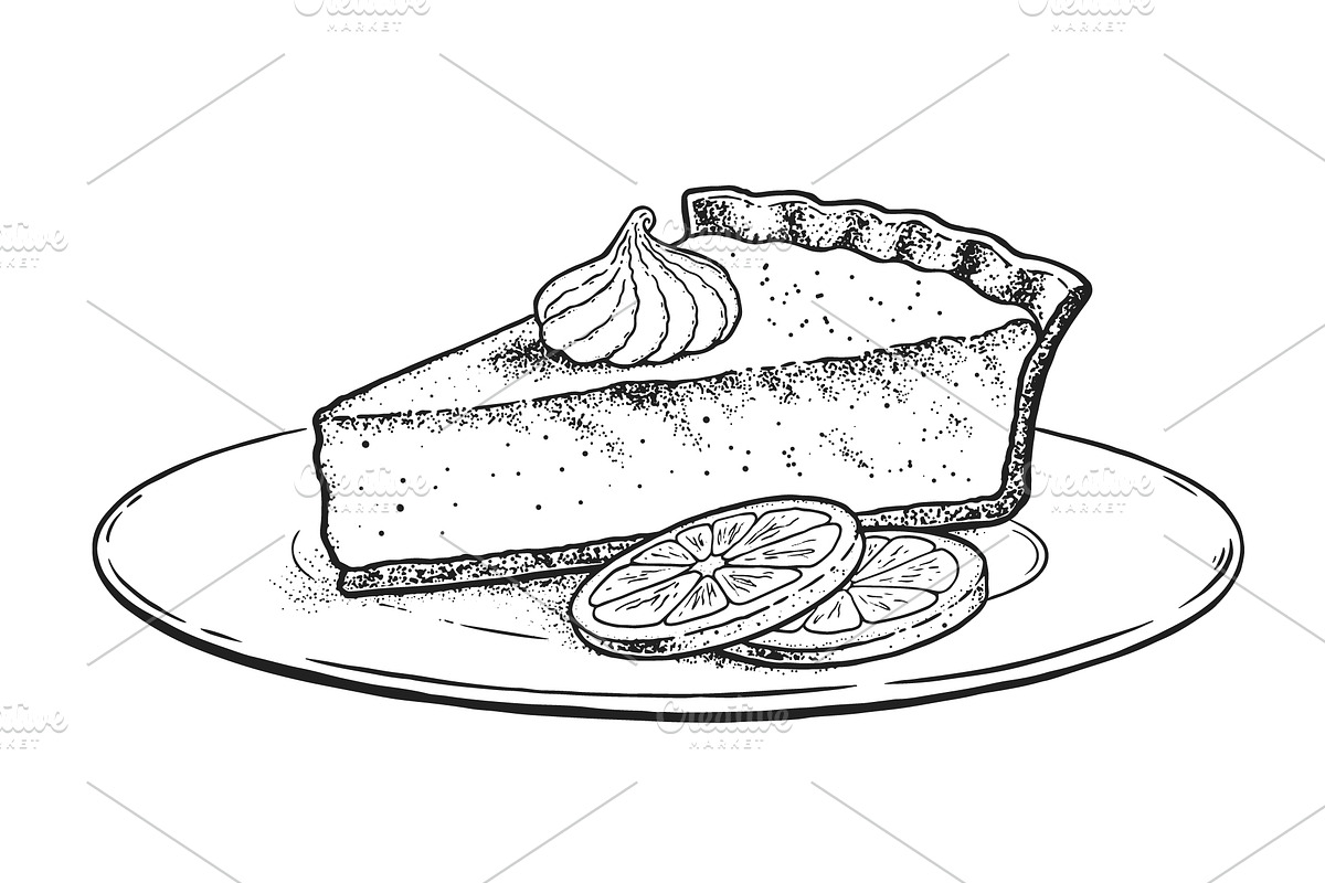 Desserts Sketchy illustrations, a Food Illustration by Sonya Illustrations (Photo 8 of 9)