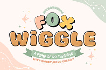 Fox Wiggle: 3 Font Styles