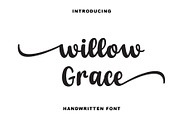 Willow Grace | Elegant Handwritten, a Script Font by Yuby Creative (Thumbnail 1 of 7)