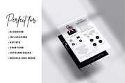 2 Page Media Kit Template - B&W, a Presentation Template by CoCreatorDesigns (Thumbnail 6 of 7)