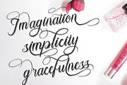 Bulliandry | Modern Calligraphy, a Script Font by Analogous (Thumbnail 5 of 14)