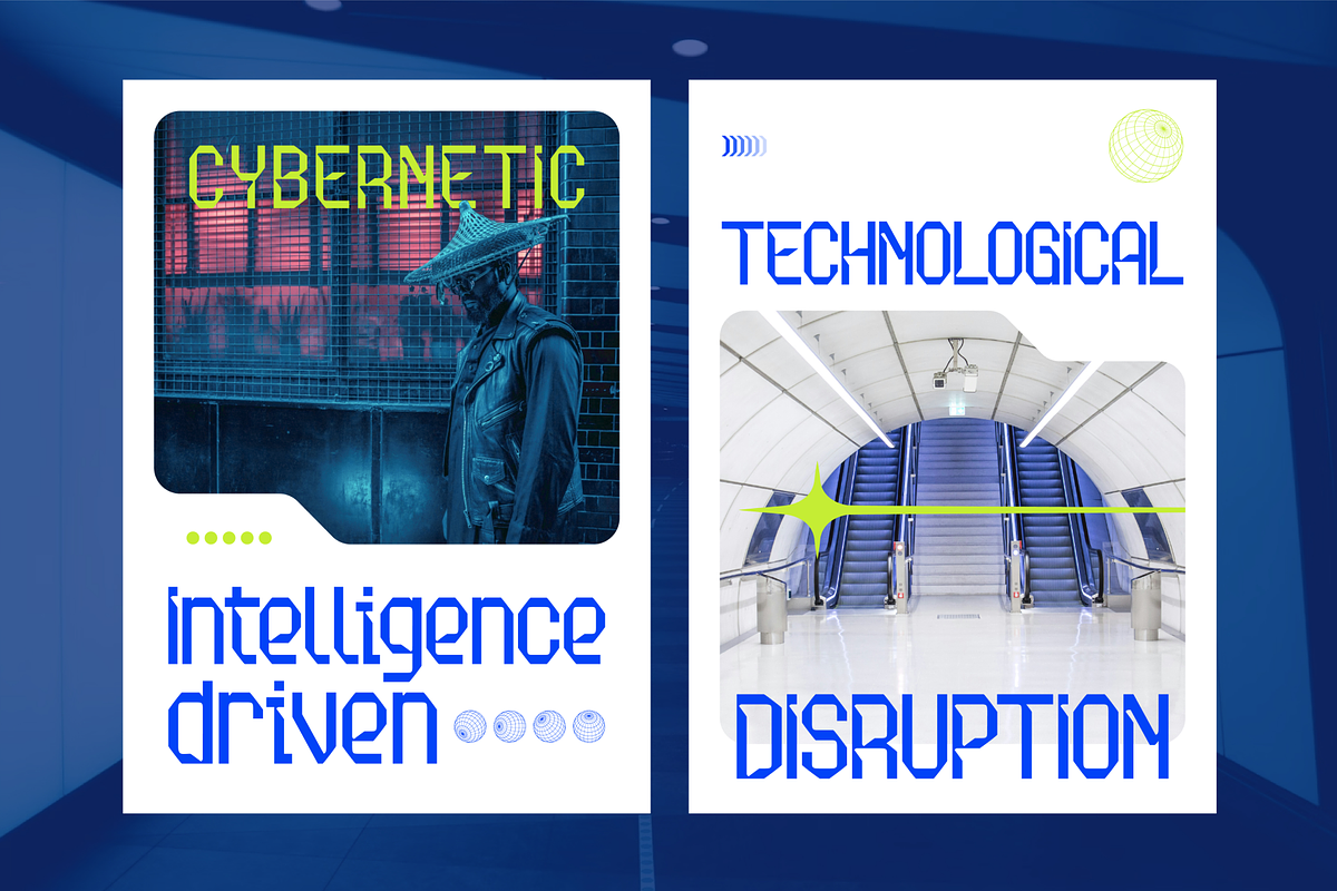 Syntech Futuristic Sans Serif Font, a Sans Serif Font by Catalystco Studio (Photo 4 of 7)