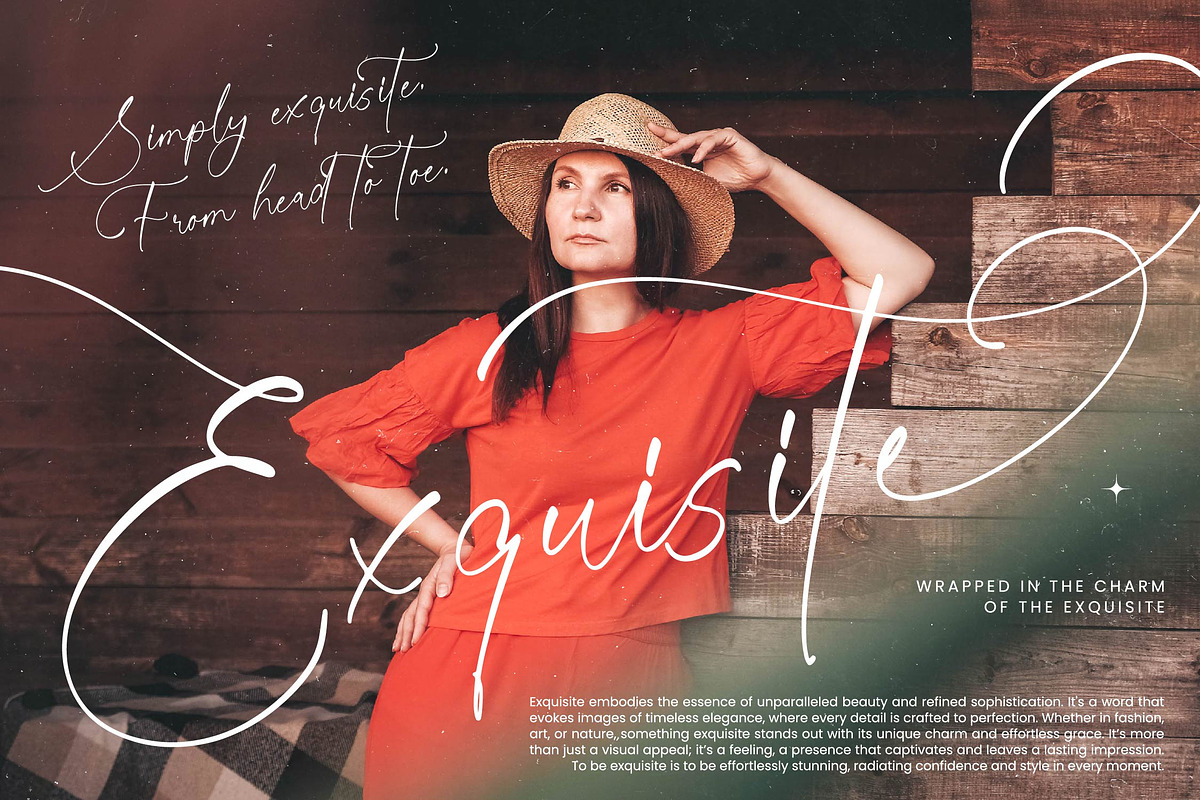 Sunlite Kinetic Stylish Calligraphy, a Script Font by stylishtype.co (Photo 11 of 20)