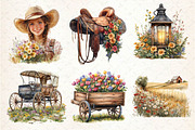 Western Spring Clipart, an Illustration by Dream Creation (Thumbnail 6 of 6)