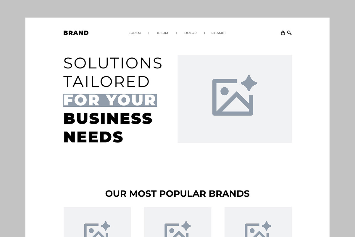 Website Landing Page Design, a Landing Page Template by CreativeShaper (Photo 2 of 6)