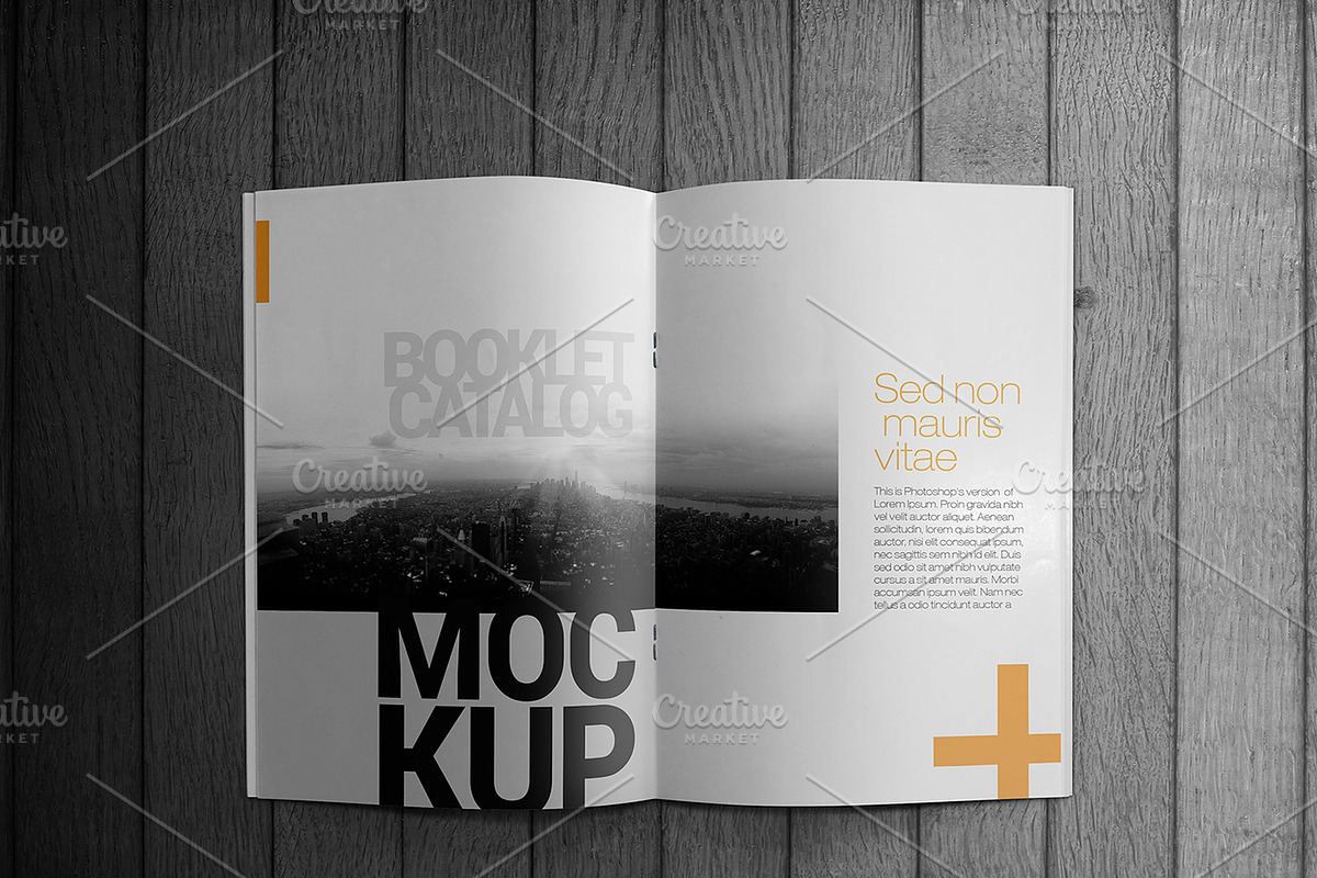 Booklet Catalog Mockup, a Mockup by Vectogravic Design (Photo 9 of 17)