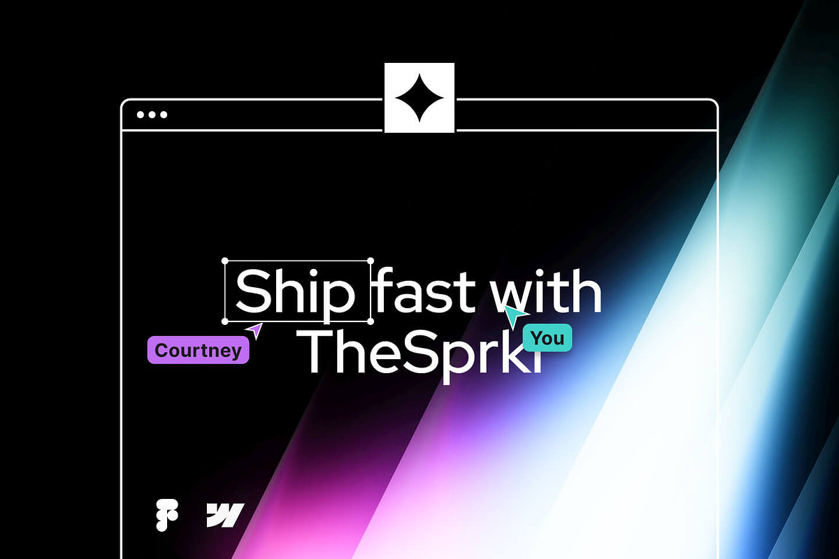 TheSprkl Figma Kit for Webflow, an UI Kit Template by EGO Creative Innovations (Photo 2 of 6)