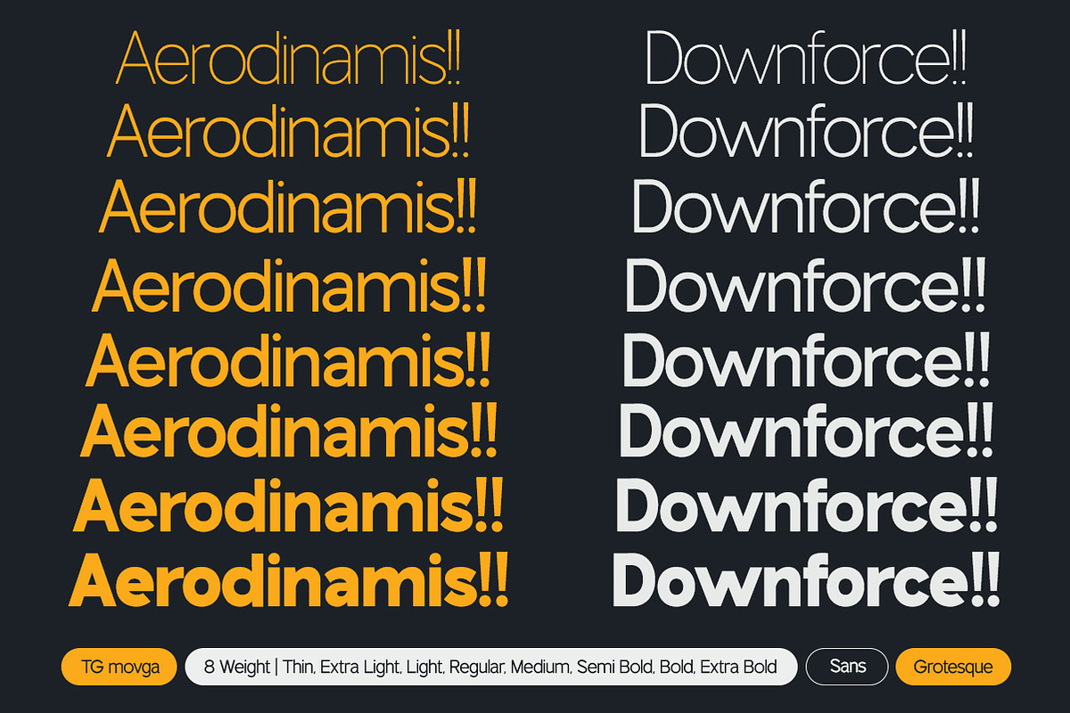 Movga Sans Grotesque Family, a Sans Serif Font by OV Type (Photo 10 of 13)