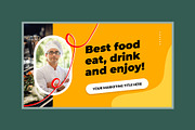Food Youtube Thumbnail Template, a Social Media Template by hekenostudio (Thumbnail 4 of 6)