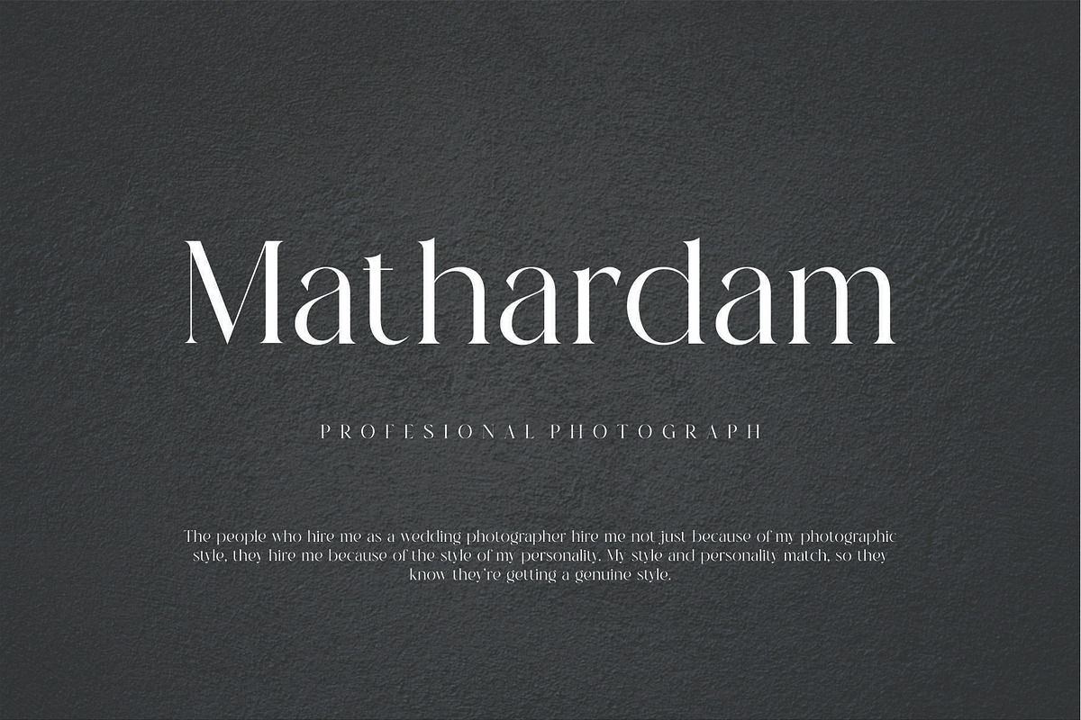 Sulling Modern Serif Font, a Serif Font by Dylla_studio (Photo 3 of 7)