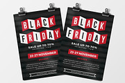 Black Friday Retro, a Flyer Template by Tokosatsu (Thumbnail 2 of 4)