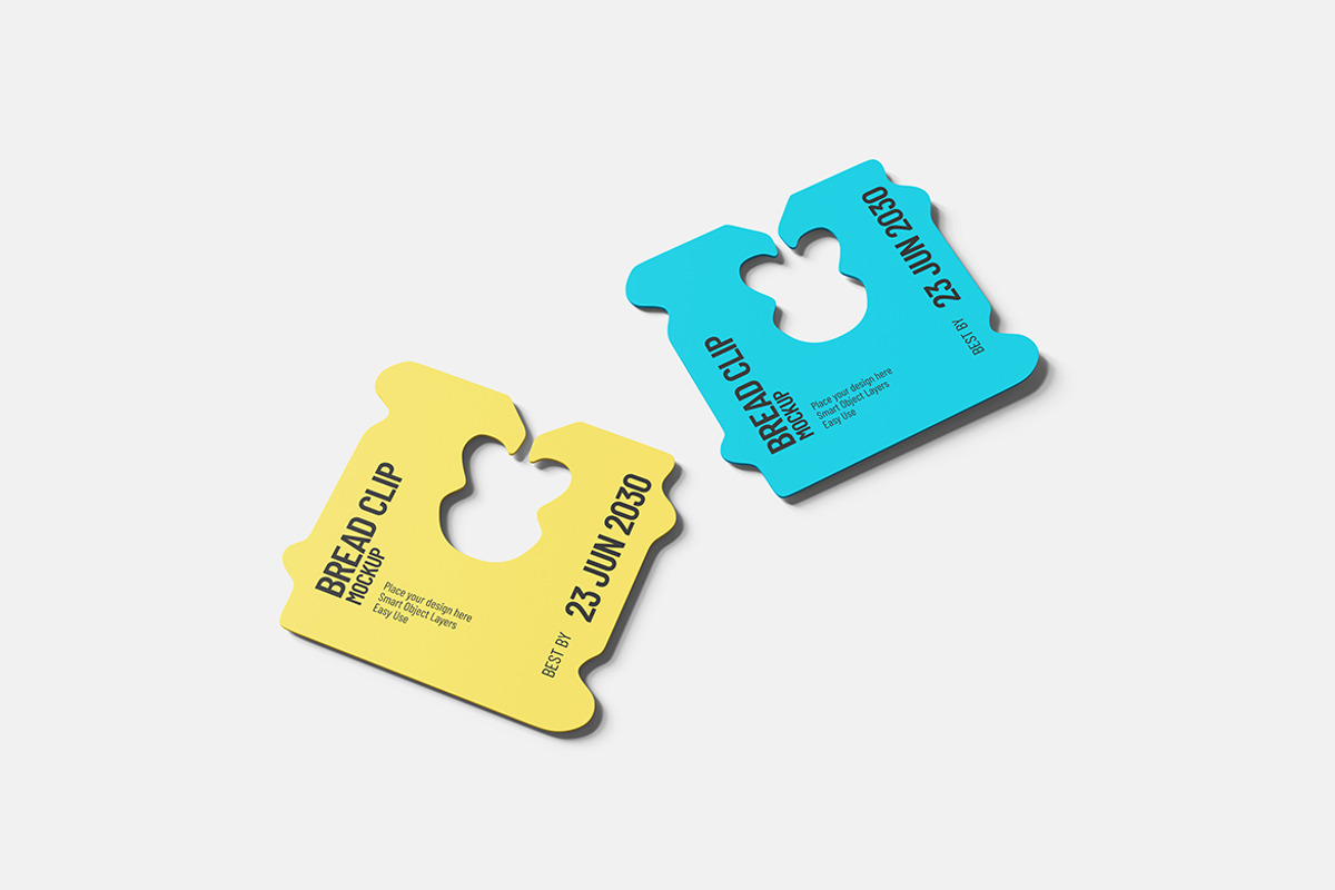 Bread Clip Mockup, a Product Mockup by MrLetters (Photo 5 of 5)