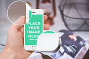 iPhone6 Mockup-Changeable Background, an iPhone Mockup by Made by Mancie (Thumbnail 3 of 5)