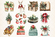 Watercolor Cozy Winter Christmas Cli, an Illustration by Libby Wishes (Thumbnail 5 of 6)