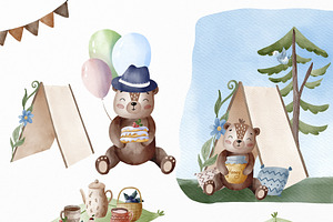 Woodland Animals Picnic Collection